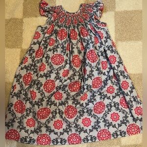 Three Sisters Smocked Dress
